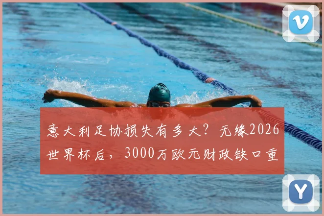 意大利足协损失有多大？无缘2026世界杯后，3000万欧元财政缺口重创未来发展